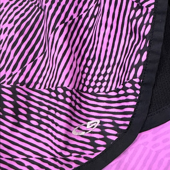 Champion Women's Black and Purple Athletic Shorts - Picture 2 of 6